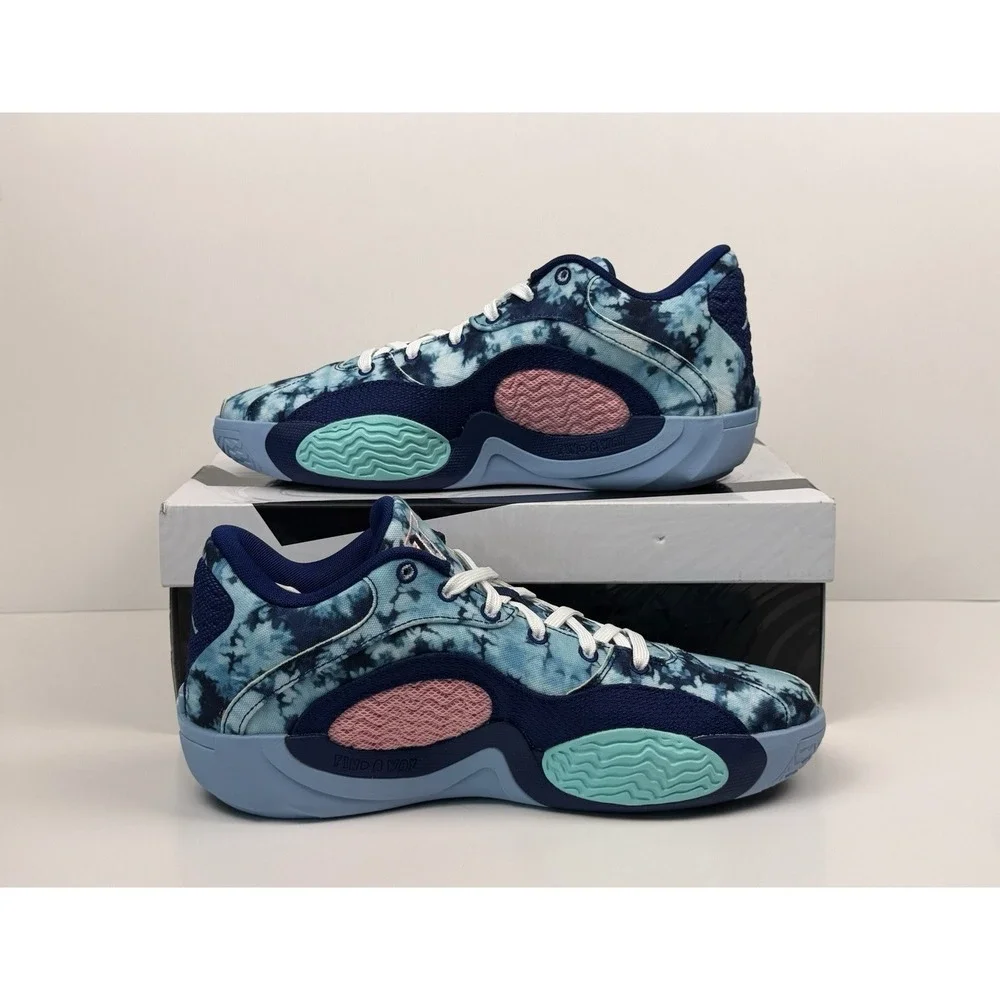 Nike Jordan Tatum 2 GPX Sneakers Men's Size 9.5 Blue Void/ Bleached Coral HJ4420